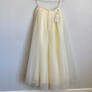 WDPL WOMEN'S LONG MAXI TULLE SKIRT